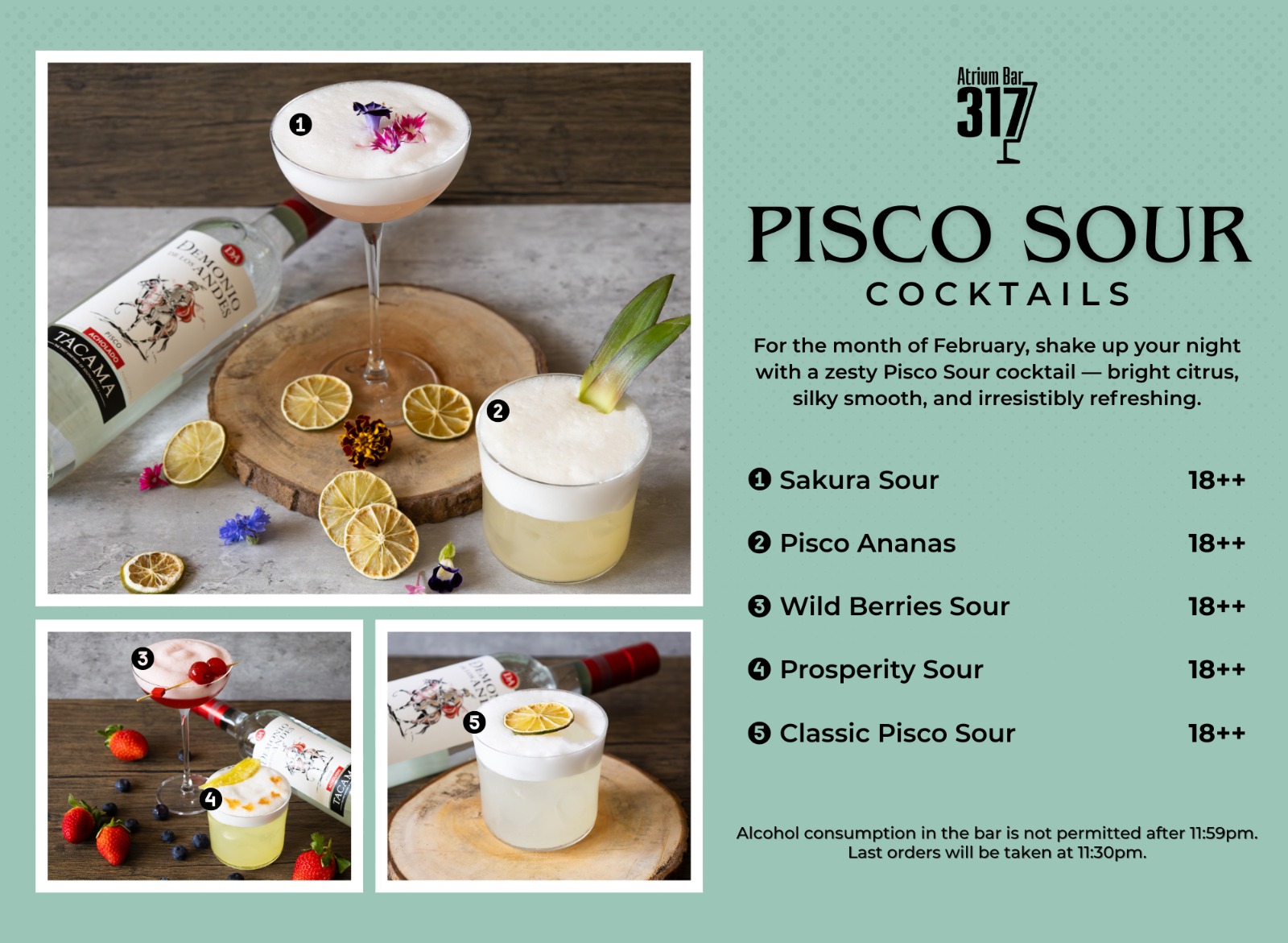pisco sour promo