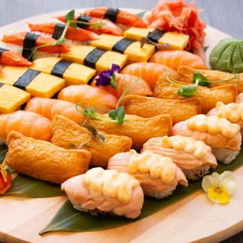 Assorted Sushi and Maki roll