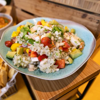 Spicy Mexican Seafood Salad
